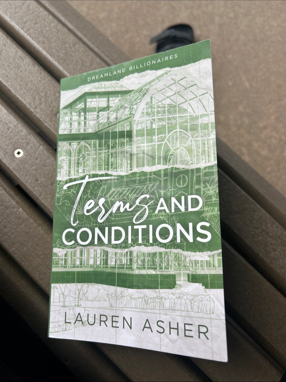 Terms and Conditions Paperback - Green